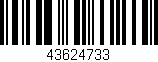 Código de barras (EAN, GTIN, SKU, ISBN): '43624733'