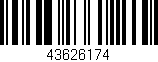 Código de barras (EAN, GTIN, SKU, ISBN): '43626174'