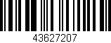 Código de barras (EAN, GTIN, SKU, ISBN): '43627207'