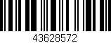 Código de barras (EAN, GTIN, SKU, ISBN): '43628572'