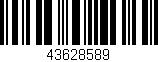 Código de barras (EAN, GTIN, SKU, ISBN): '43628589'