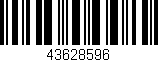 Código de barras (EAN, GTIN, SKU, ISBN): '43628596'