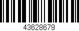 Código de barras (EAN, GTIN, SKU, ISBN): '43628679'