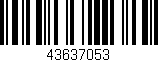 Código de barras (EAN, GTIN, SKU, ISBN): '43637053'