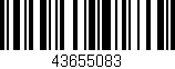 Código de barras (EAN, GTIN, SKU, ISBN): '43655083'
