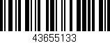 Código de barras (EAN, GTIN, SKU, ISBN): '43655133'