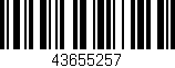 Código de barras (EAN, GTIN, SKU, ISBN): '43655257'
