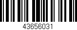 Código de barras (EAN, GTIN, SKU, ISBN): '43656031'