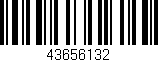 Código de barras (EAN, GTIN, SKU, ISBN): '43656132'