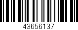Código de barras (EAN, GTIN, SKU, ISBN): '43656137'
