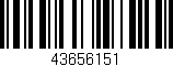 Código de barras (EAN, GTIN, SKU, ISBN): '43656151'