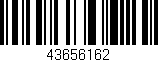 Código de barras (EAN, GTIN, SKU, ISBN): '43656162'
