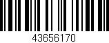 Código de barras (EAN, GTIN, SKU, ISBN): '43656170'