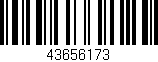 Código de barras (EAN, GTIN, SKU, ISBN): '43656173'