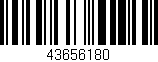 Código de barras (EAN, GTIN, SKU, ISBN): '43656180'
