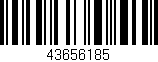 Código de barras (EAN, GTIN, SKU, ISBN): '43656185'