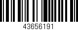 Código de barras (EAN, GTIN, SKU, ISBN): '43656191'