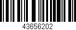 Código de barras (EAN, GTIN, SKU, ISBN): '43656202'