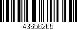 Código de barras (EAN, GTIN, SKU, ISBN): '43656205'
