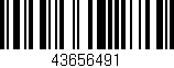 Código de barras (EAN, GTIN, SKU, ISBN): '43656491'