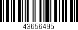 Código de barras (EAN, GTIN, SKU, ISBN): '43656495'