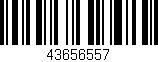 Código de barras (EAN, GTIN, SKU, ISBN): '43656557'
