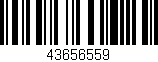 Código de barras (EAN, GTIN, SKU, ISBN): '43656559'