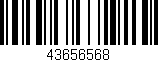 Código de barras (EAN, GTIN, SKU, ISBN): '43656568'
