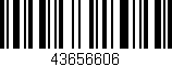 Código de barras (EAN, GTIN, SKU, ISBN): '43656606'