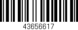 Código de barras (EAN, GTIN, SKU, ISBN): '43656617'