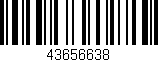 Código de barras (EAN, GTIN, SKU, ISBN): '43656638'