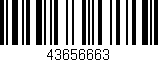 Código de barras (EAN, GTIN, SKU, ISBN): '43656663'