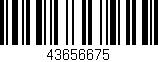 Código de barras (EAN, GTIN, SKU, ISBN): '43656675'