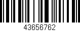 Código de barras (EAN, GTIN, SKU, ISBN): '43656762'