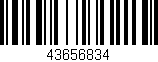 Código de barras (EAN, GTIN, SKU, ISBN): '43656834'
