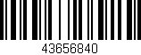 Código de barras (EAN, GTIN, SKU, ISBN): '43656840'