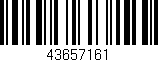 Código de barras (EAN, GTIN, SKU, ISBN): '43657161'