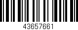 Código de barras (EAN, GTIN, SKU, ISBN): '43657661'
