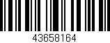 Código de barras (EAN, GTIN, SKU, ISBN): '43658164'