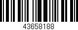 Código de barras (EAN, GTIN, SKU, ISBN): '43658188'