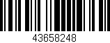 Código de barras (EAN, GTIN, SKU, ISBN): '43658248'