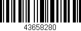 Código de barras (EAN, GTIN, SKU, ISBN): '43658280'