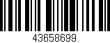 Código de barras (EAN, GTIN, SKU, ISBN): '43658699'