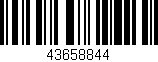 Código de barras (EAN, GTIN, SKU, ISBN): '43658844'