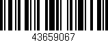 Código de barras (EAN, GTIN, SKU, ISBN): '43659067'