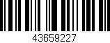 Código de barras (EAN, GTIN, SKU, ISBN): '43659227'