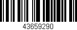 Código de barras (EAN, GTIN, SKU, ISBN): '43659290'