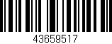 Código de barras (EAN, GTIN, SKU, ISBN): '43659517'