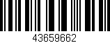 Código de barras (EAN, GTIN, SKU, ISBN): '43659662'