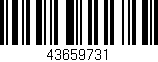 Código de barras (EAN, GTIN, SKU, ISBN): '43659731'
